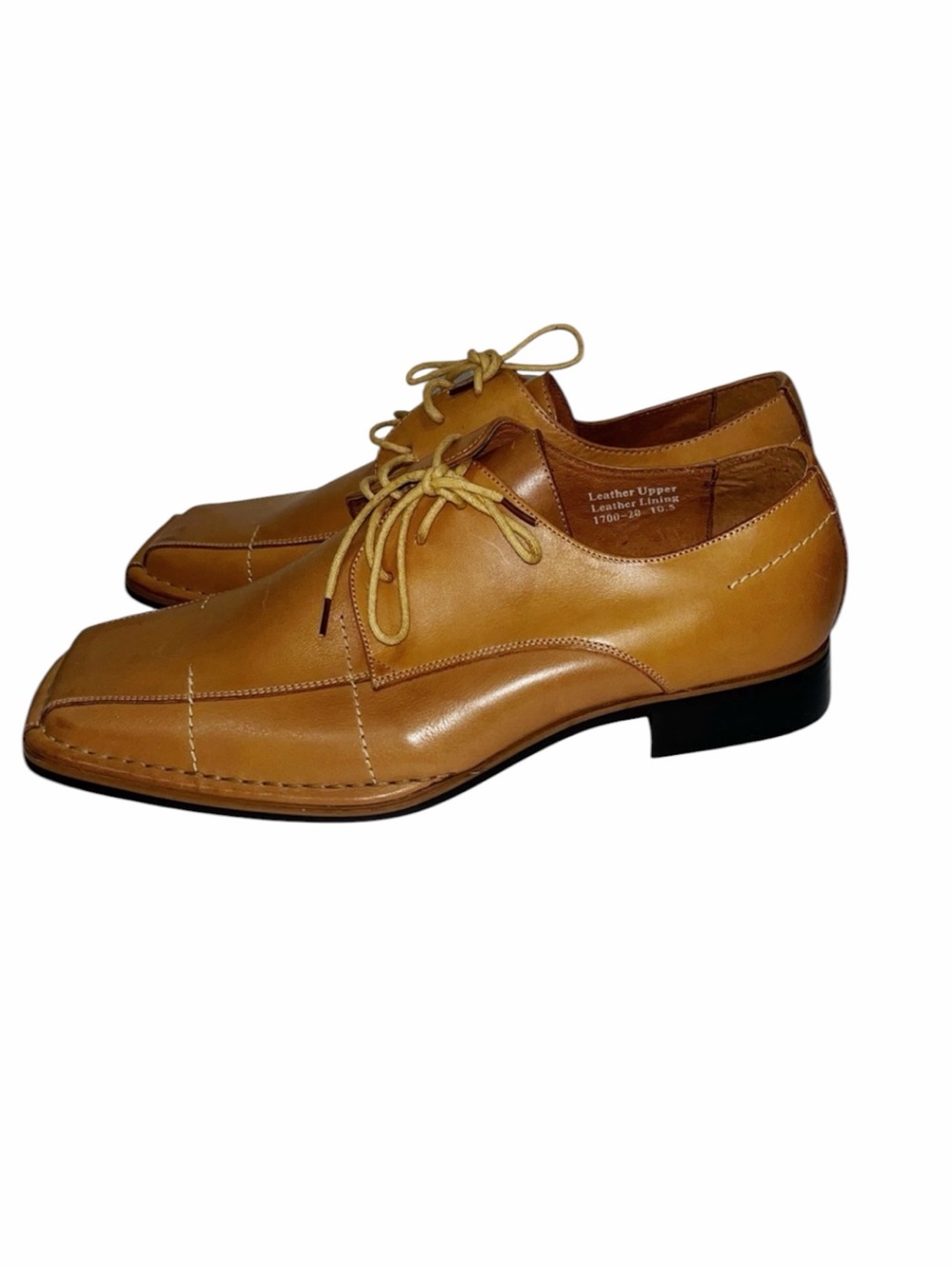 New Carlo Pradi  Genuine Leather Uppers | Color: Tan Size: 10.5